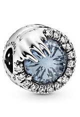 remarkable silver Disney Frozen Sky Blue Pandora baby charm